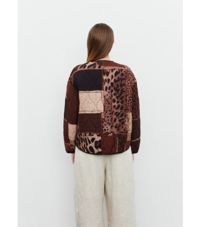 CHAQUETA BOTONES ANIMAL PRINT