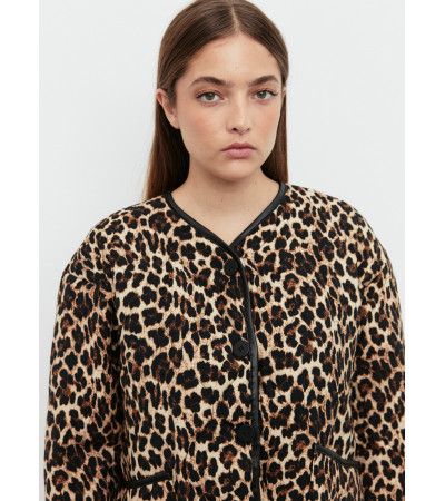 CHAQUETA BOTONES LEOPARDO