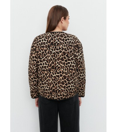 CHAQUETA BOTONES LEOPARDO