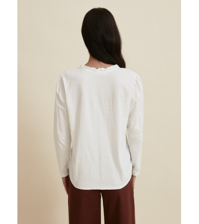 BLUSA ESCOTE PICO