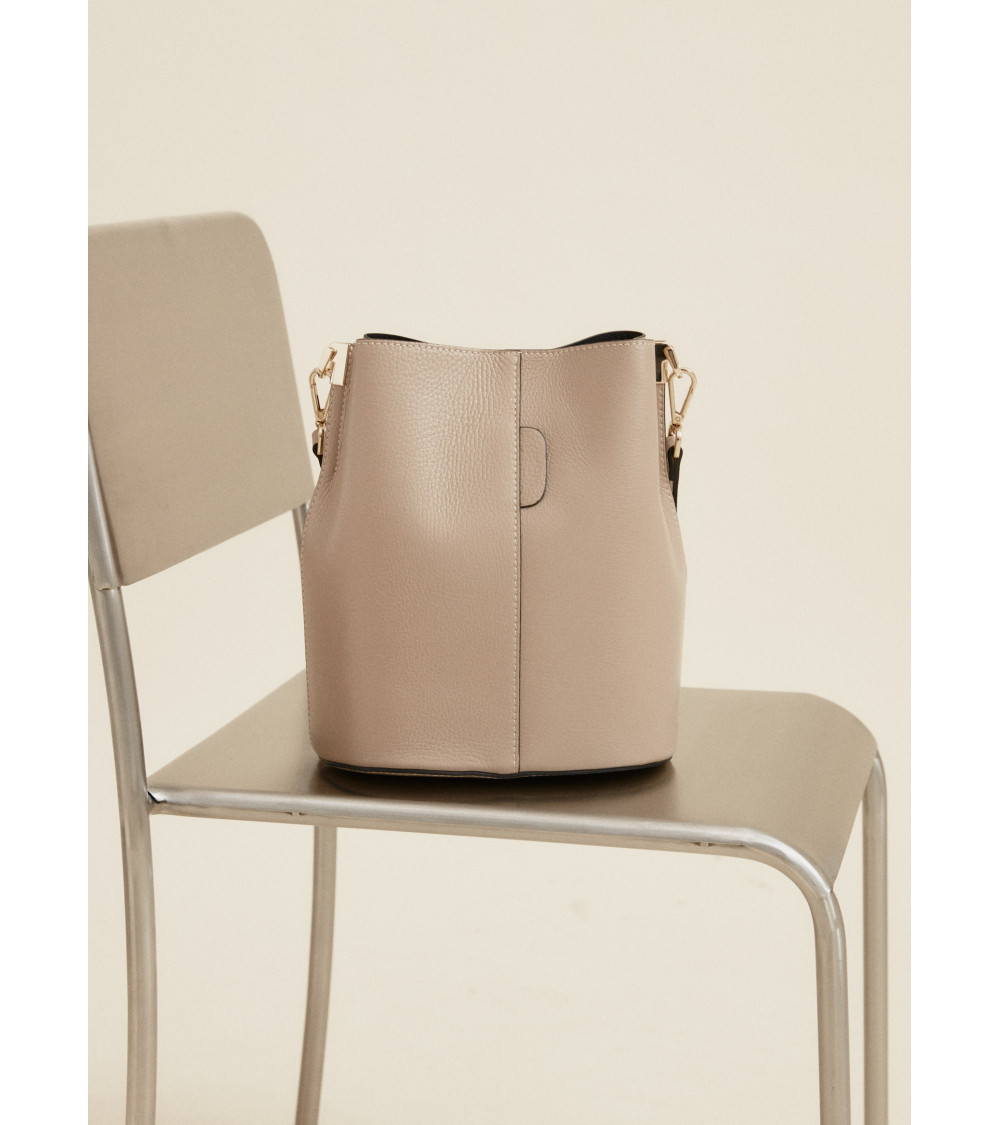 BOLSO BUCKET PIEL