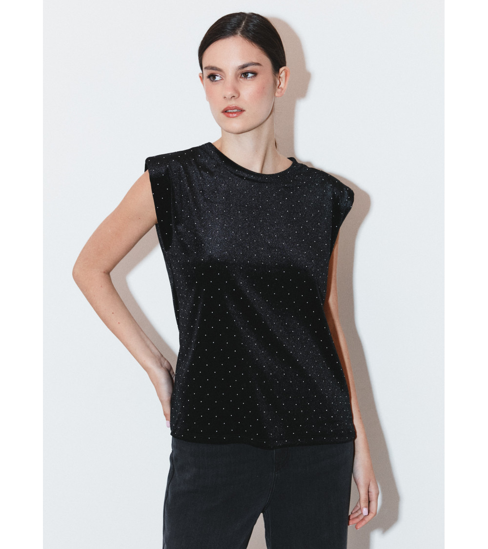 BLUSA TERCIOPELO BRILLO