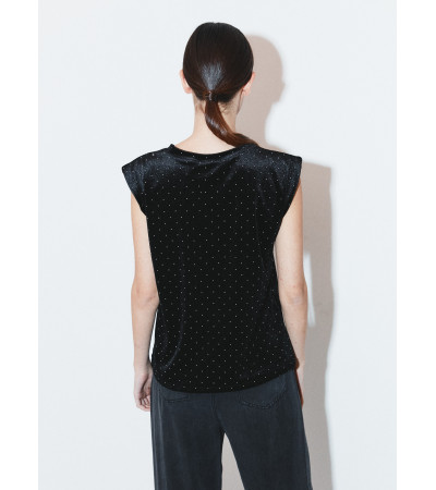 BLUSA TERCIOPELO BRILLO