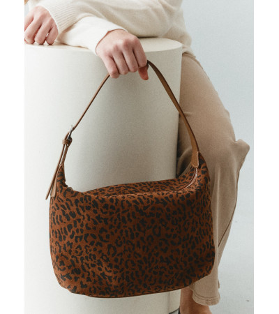 BOLSO HOMBRO PIEL LEOPARDO