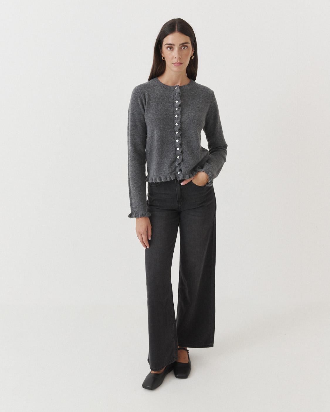 CARDIGAN PUNTO VOLANTES
