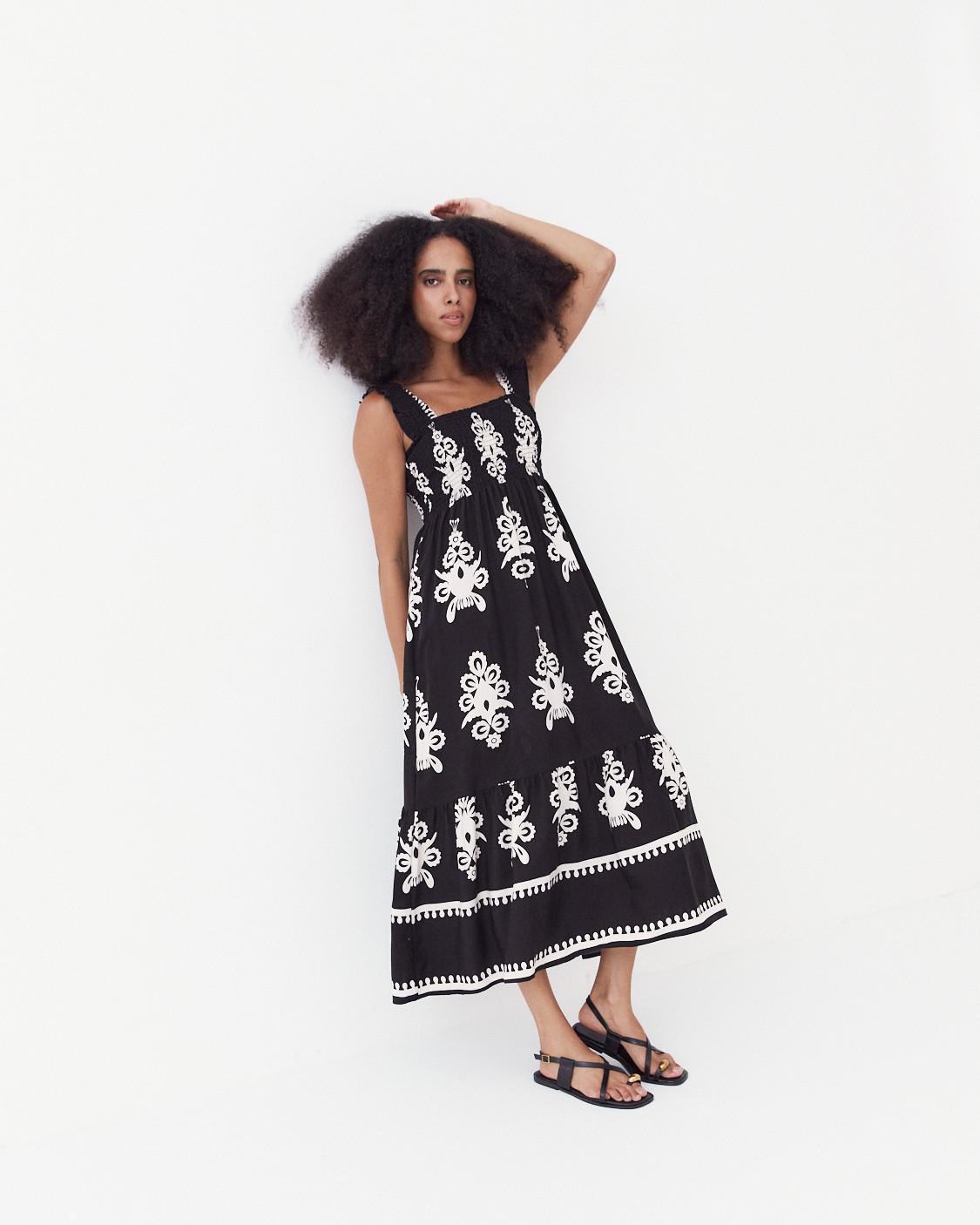 ETHNIC STRAP DRESS