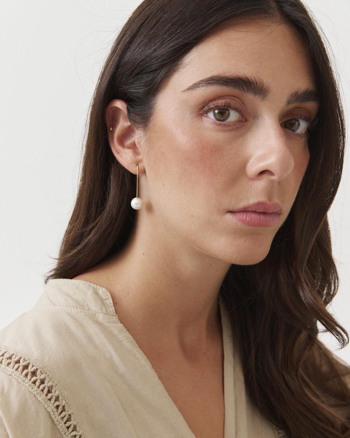 PEARL DROP EARRINGS