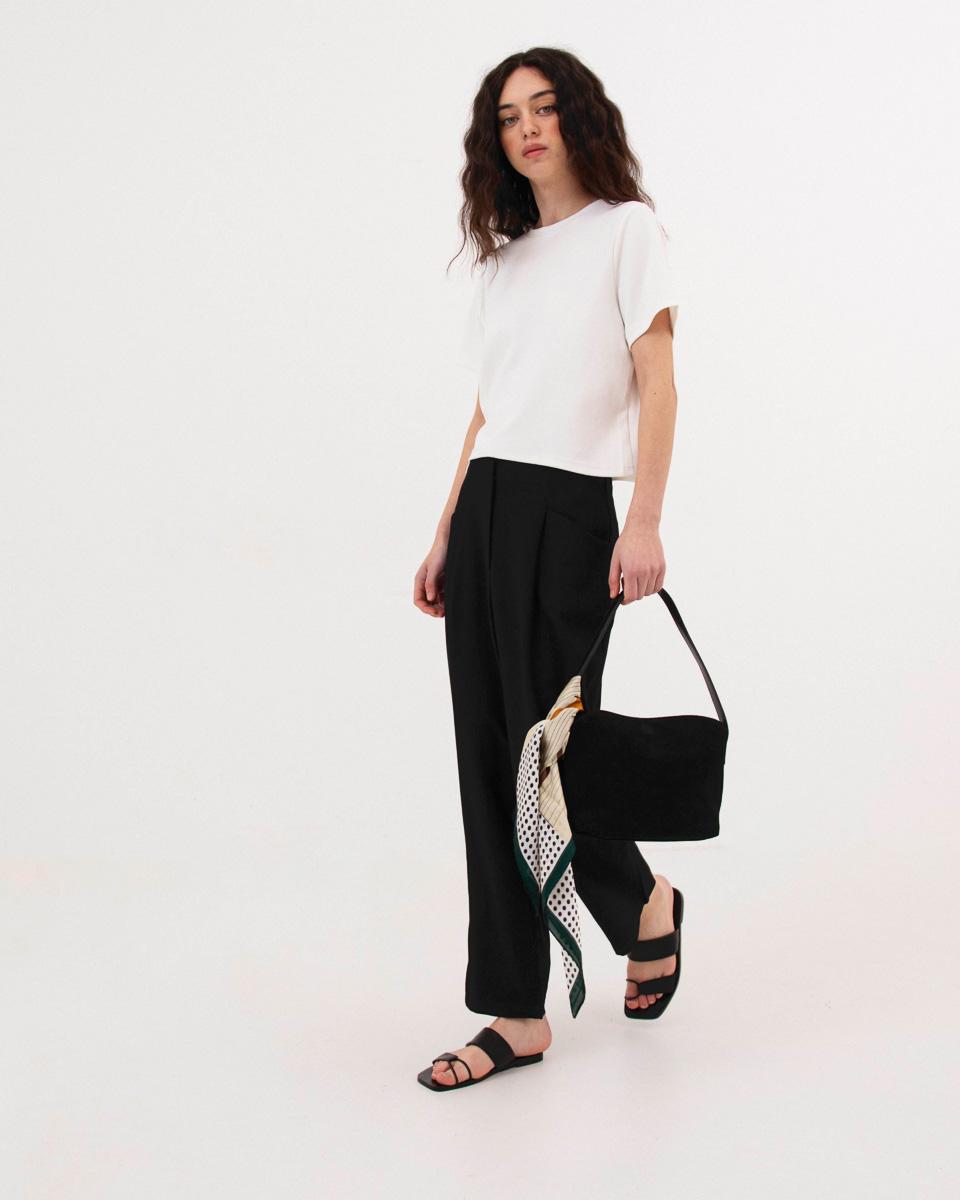 PANTALÓN CROPPED FLUIDO