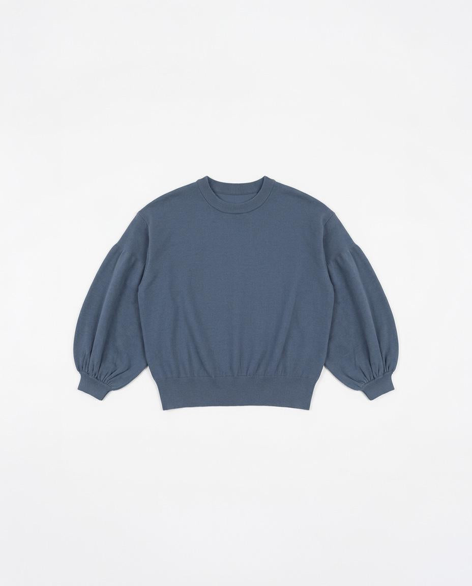 BALLOON SLEEVE KNIT SWEATER