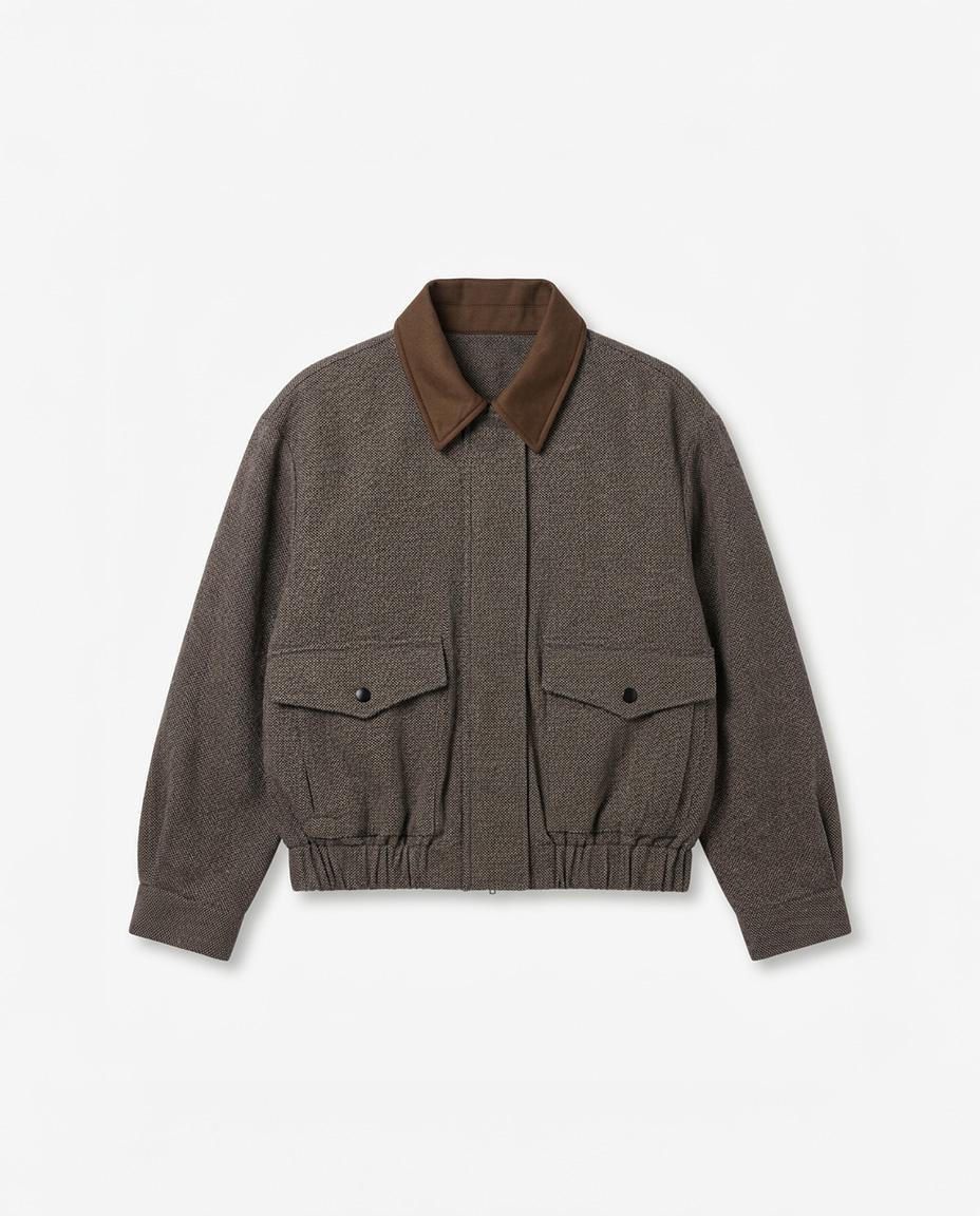CHAQUETA COMBINADA ESPIGA