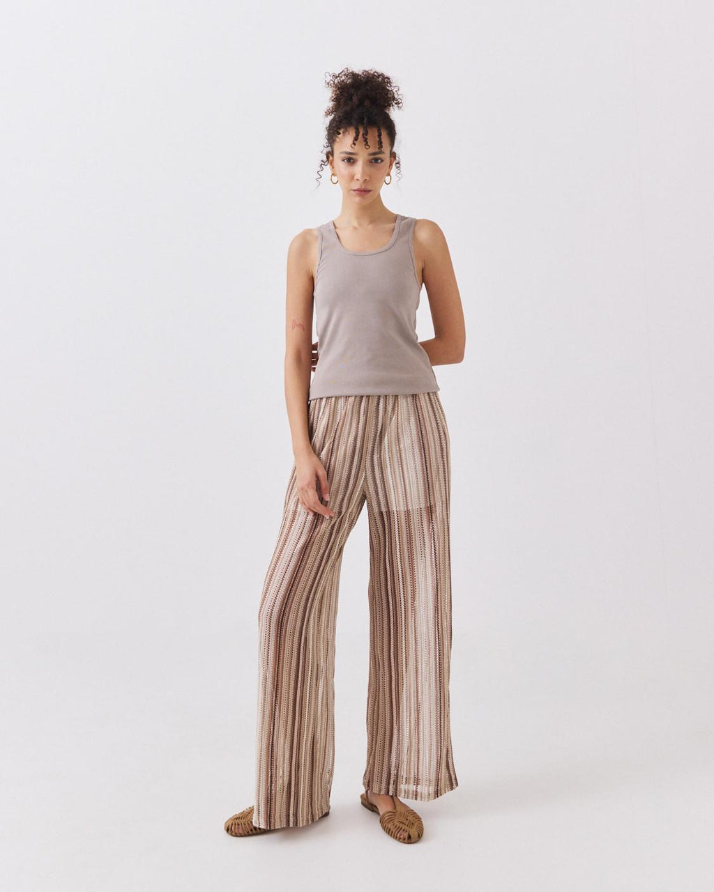 PANTALÓN PUNTO RAYAS