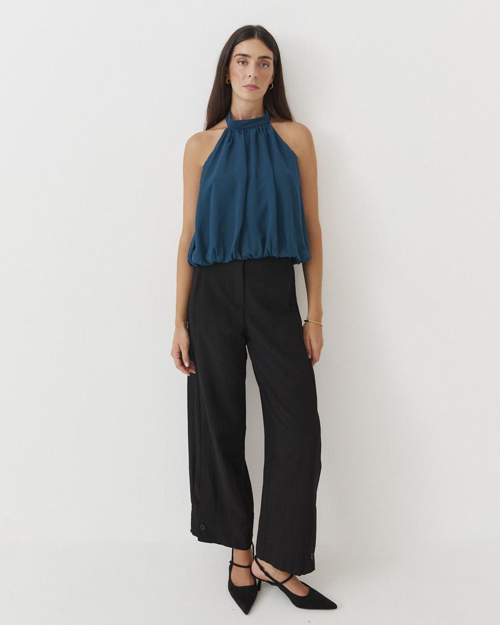 TOP HALTER FLUIDO