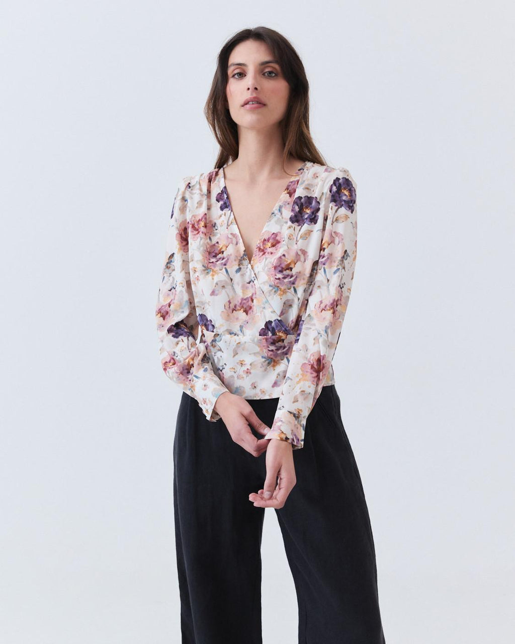FLORAL PRINT BLOUSE