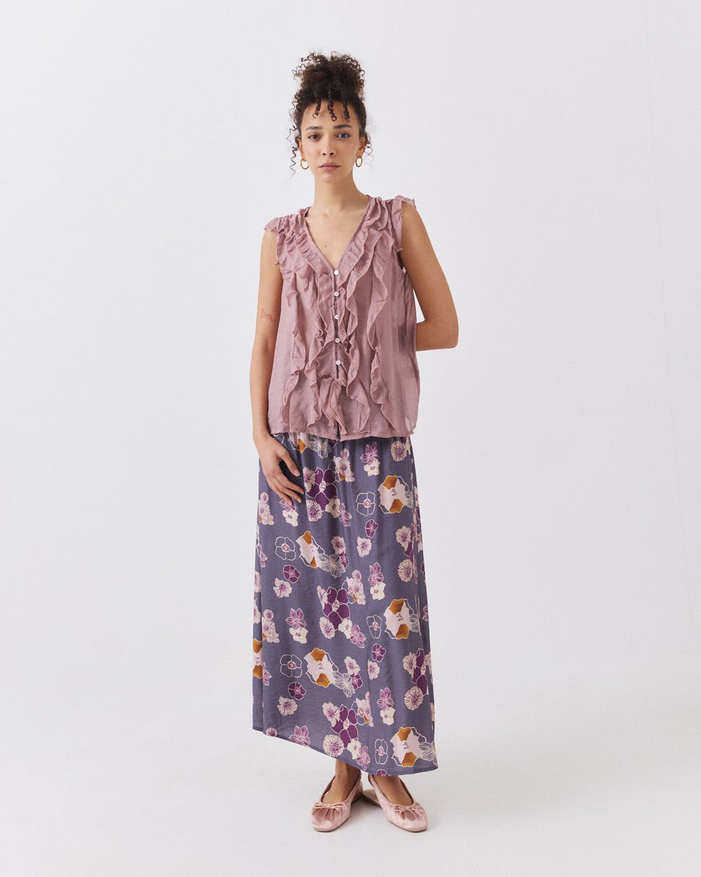 FALDA ESTAMPADA FLORAL