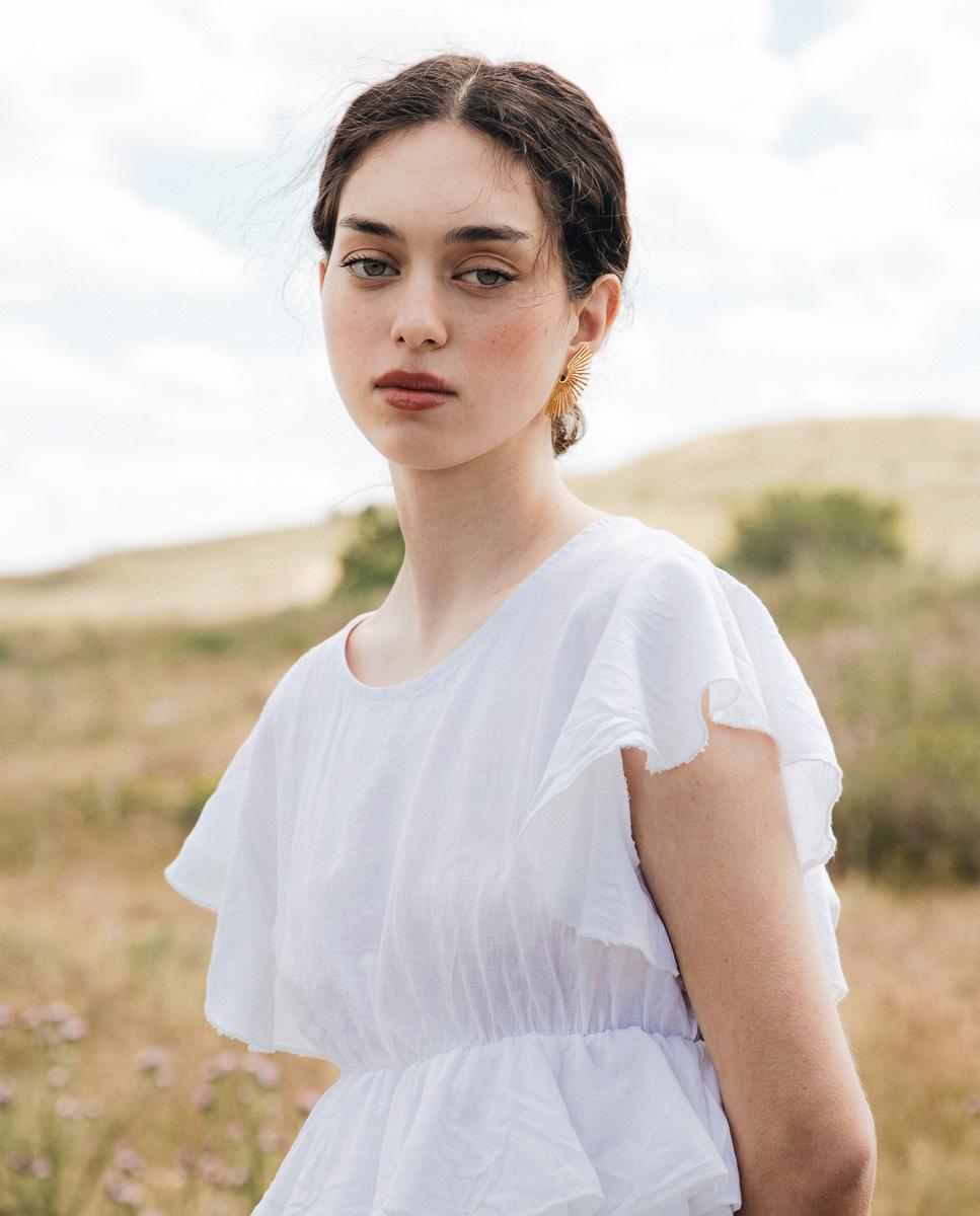 BLUSA CINTURA VOLANTES