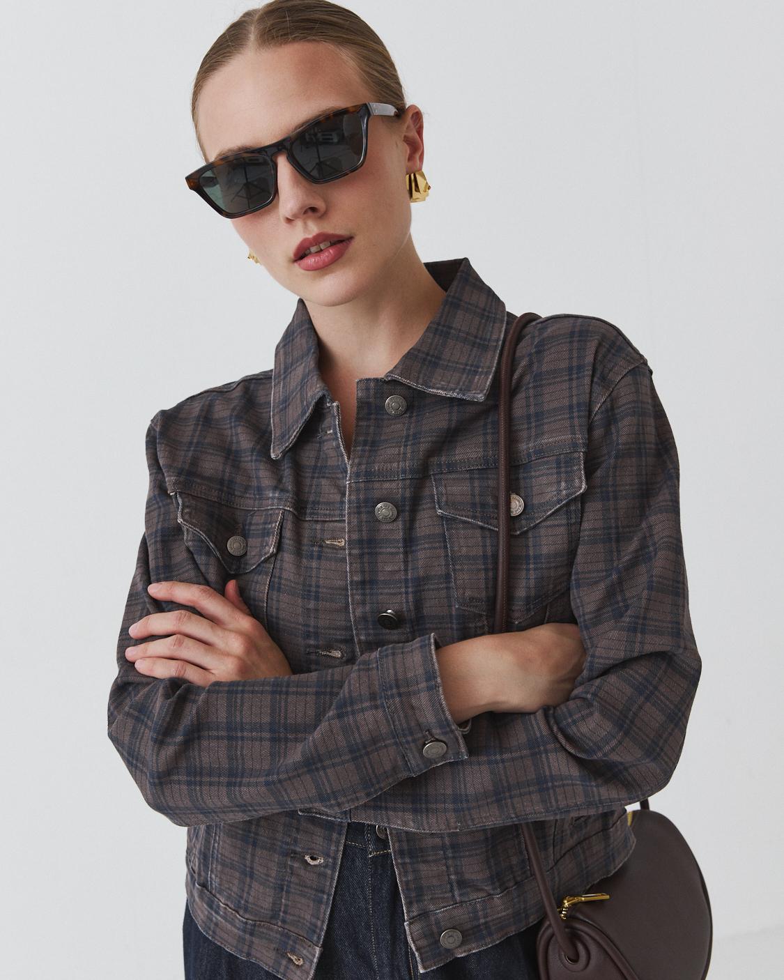 CHAQUETA VAQUERA CUADROS TARTÁN