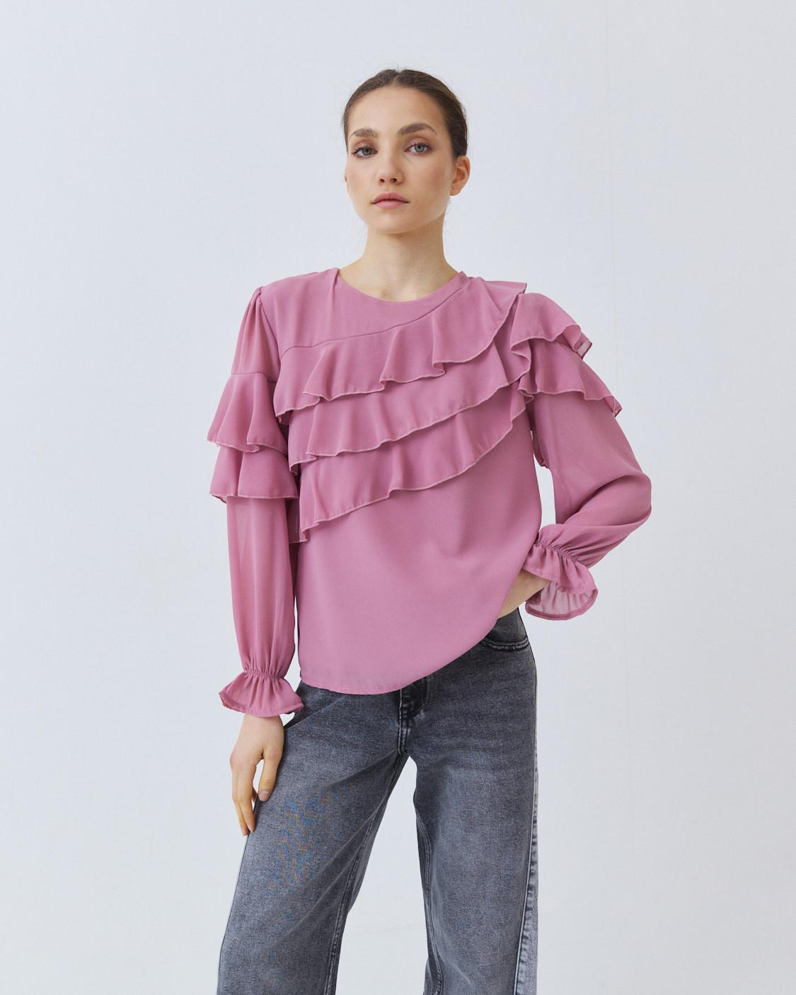 BLUSA CAPAS VOLANTES