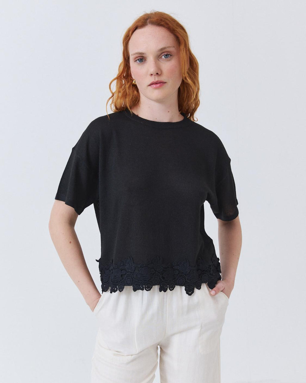 LACE TRIM CAMISOLE