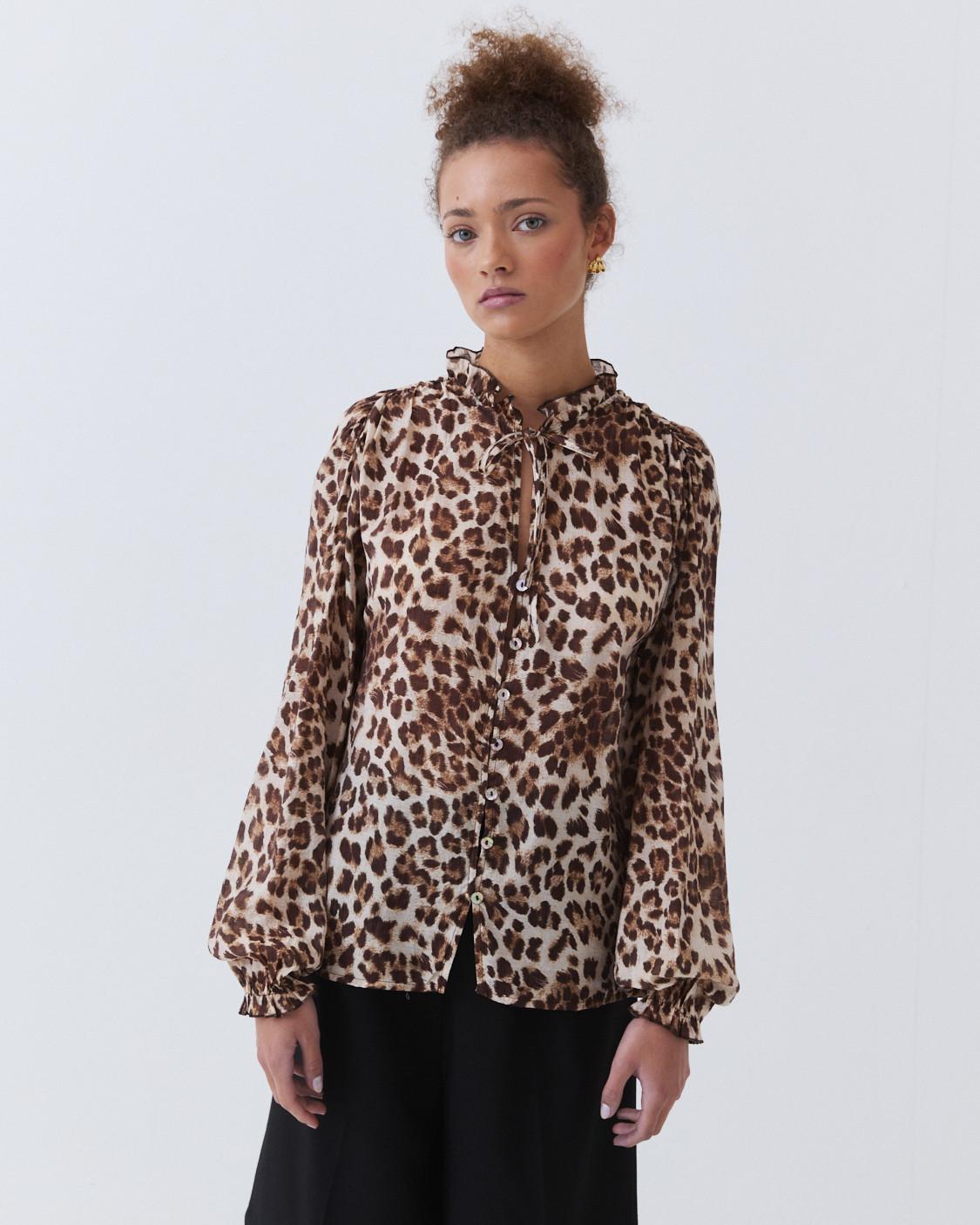 BLUSA ANIMAL PRINT LAZADA
