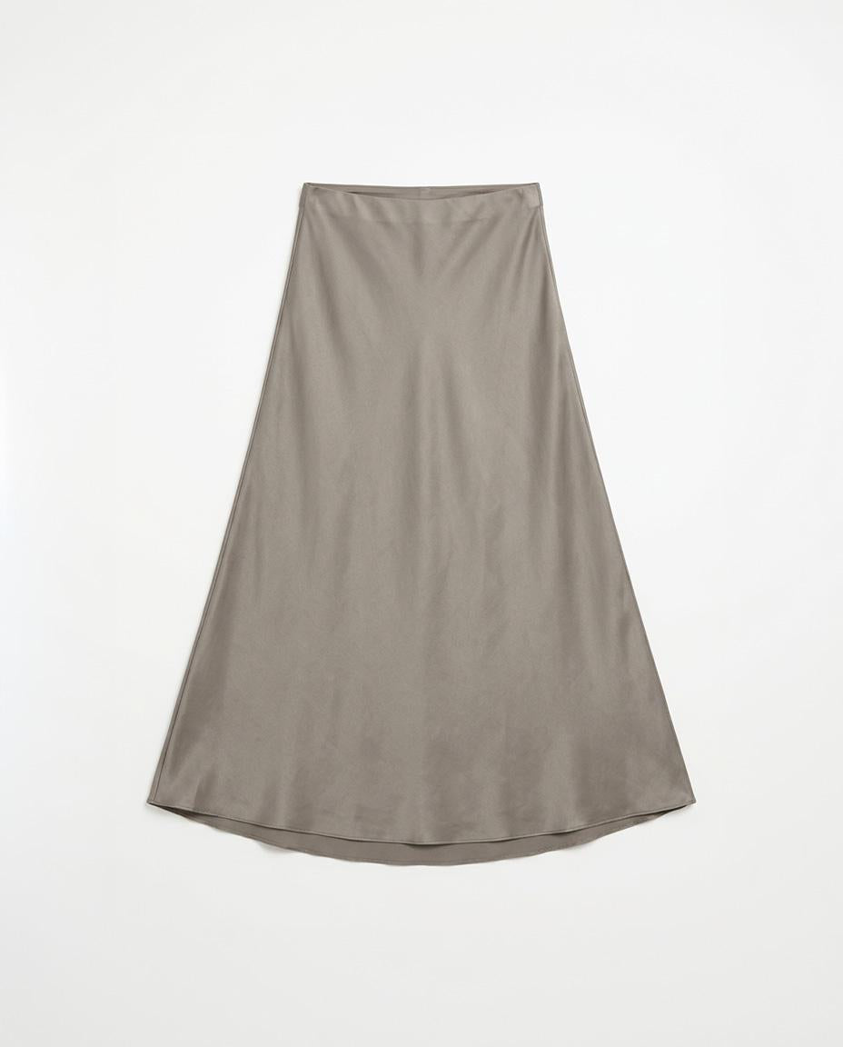 A-LINE MIDI SKIRT