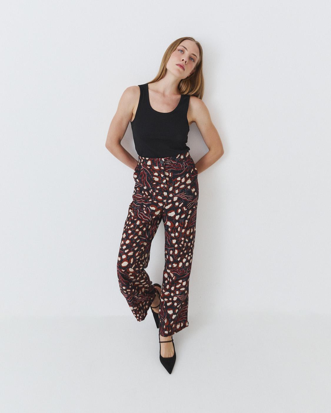 PANTALON FLUIDO ESTAMPADO