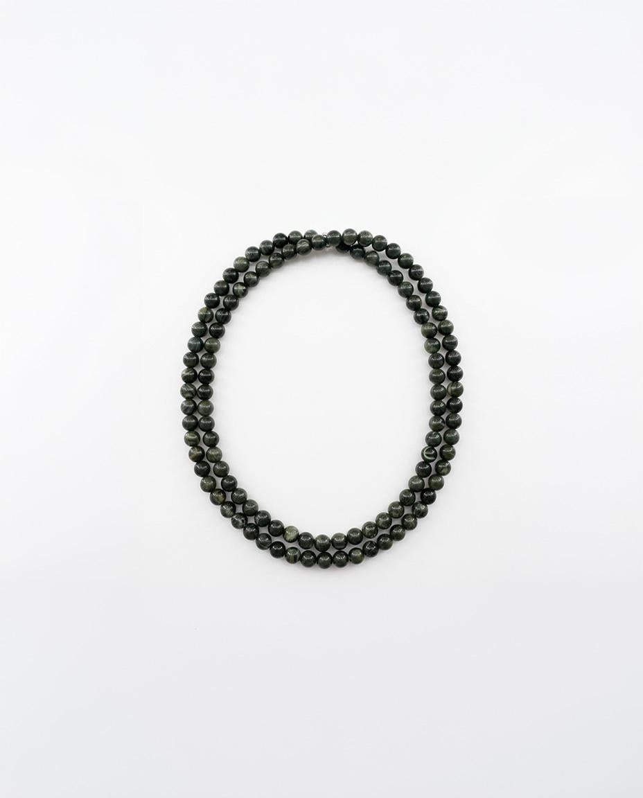 COLLAR CUENTAS BOLAS RESINA