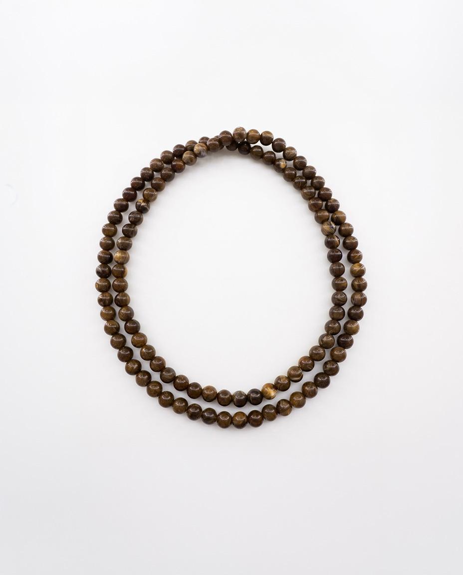 COLLAR CUENTAS BOLAS RESINA