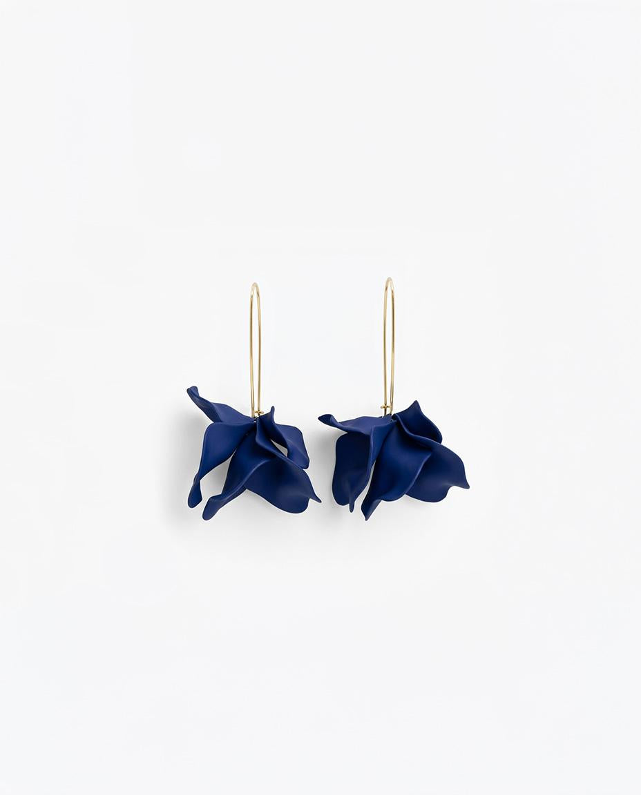 PENDIENTES COLGANTES PÉTALOS