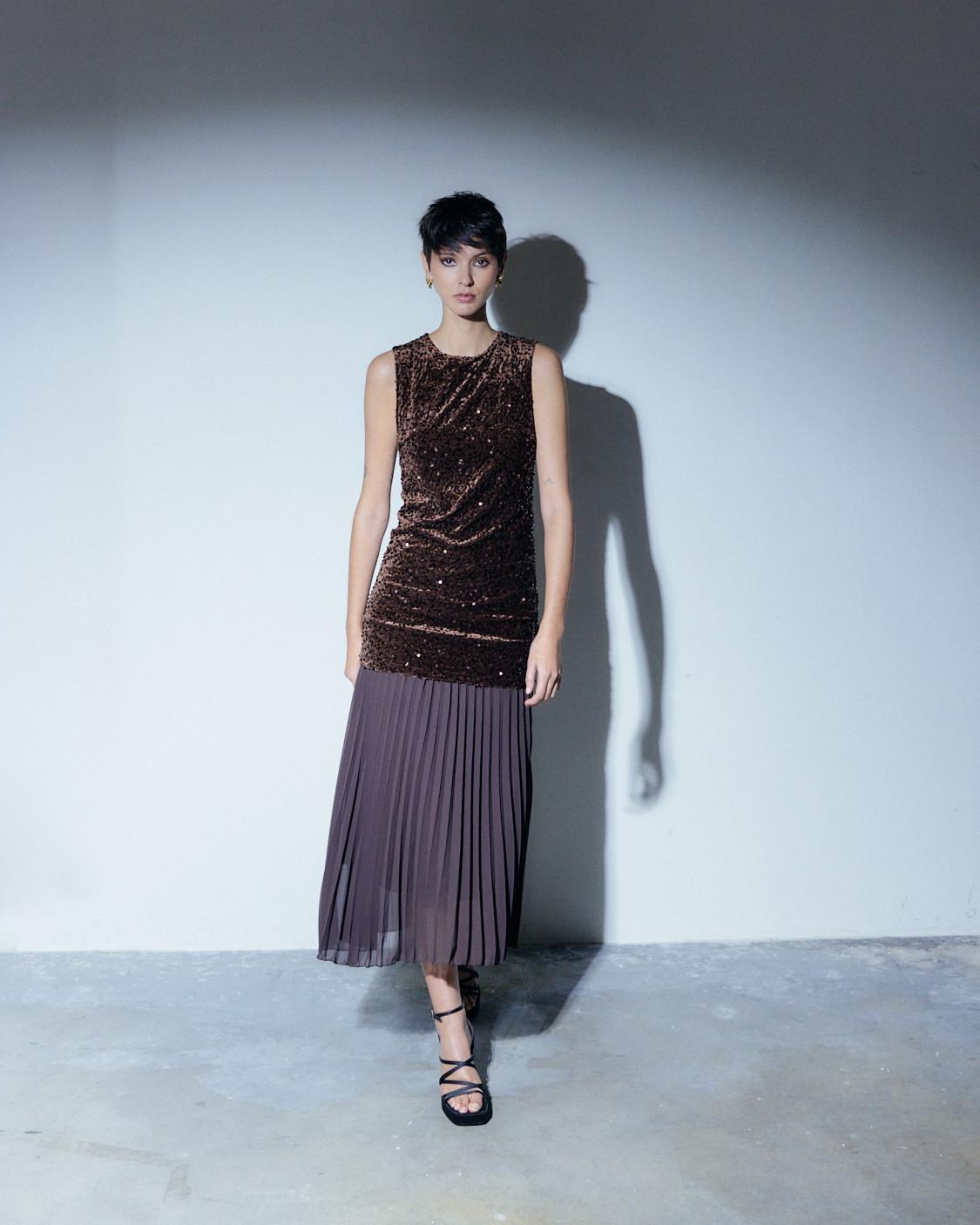 VESTIDO LENTEJUELAS