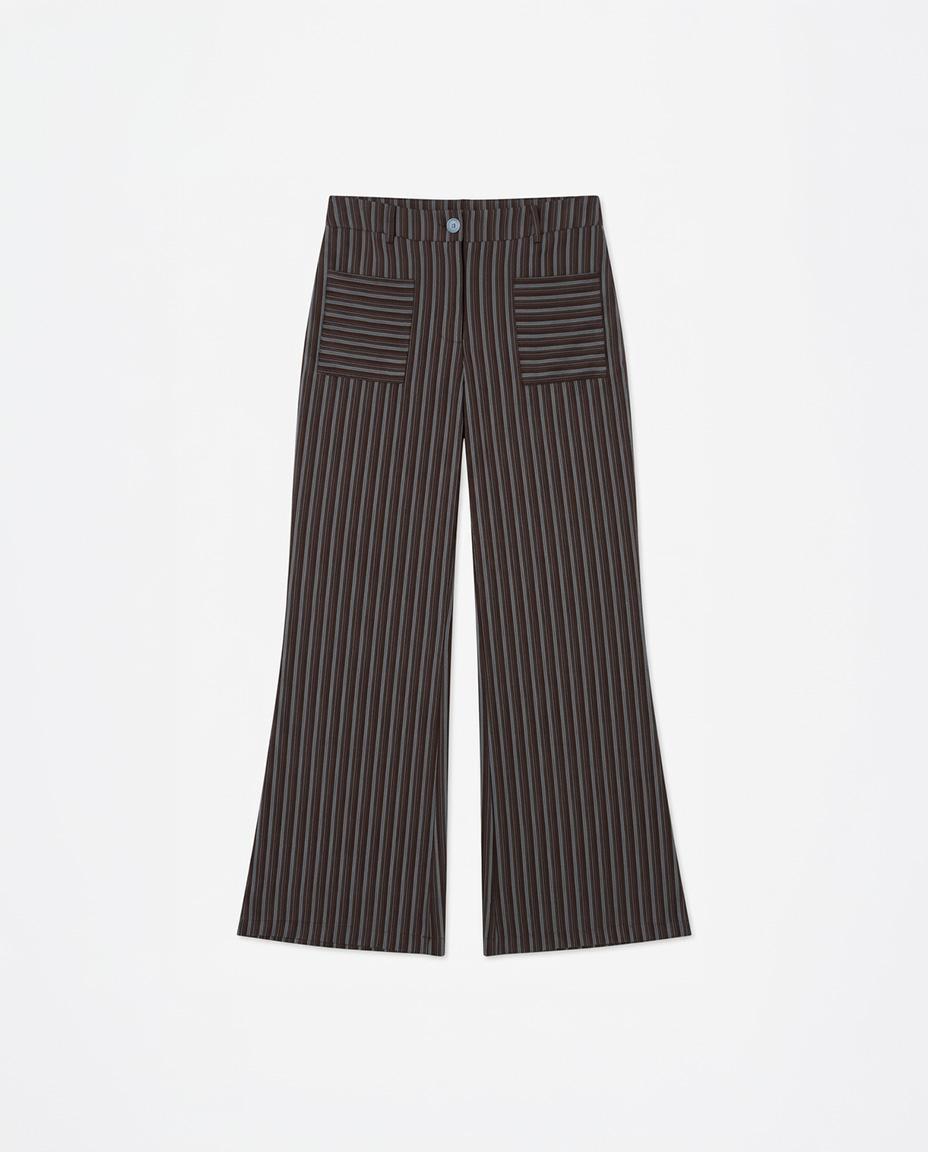 PANTALÓN FLARE RAYAS