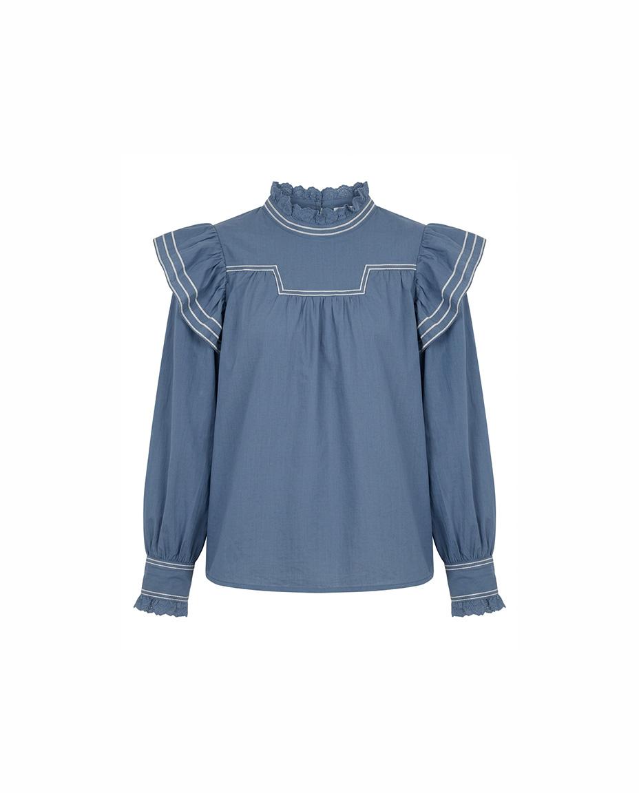 BLUSA HALTER ENCAJE