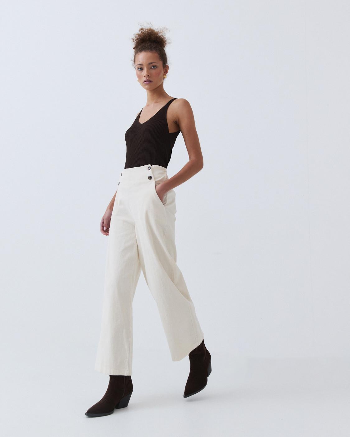 PANTALÓN RECTO PANA