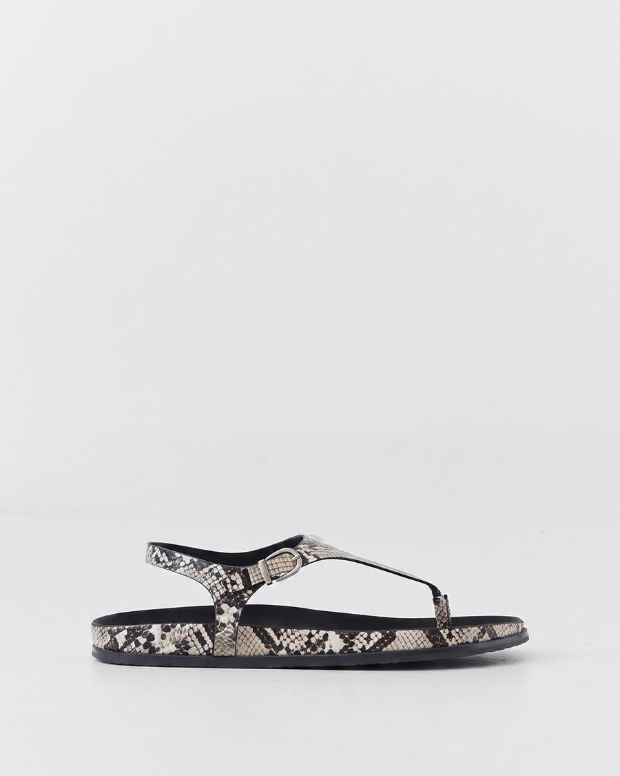 SANDALIA ESTAMPADO SERPIENTE