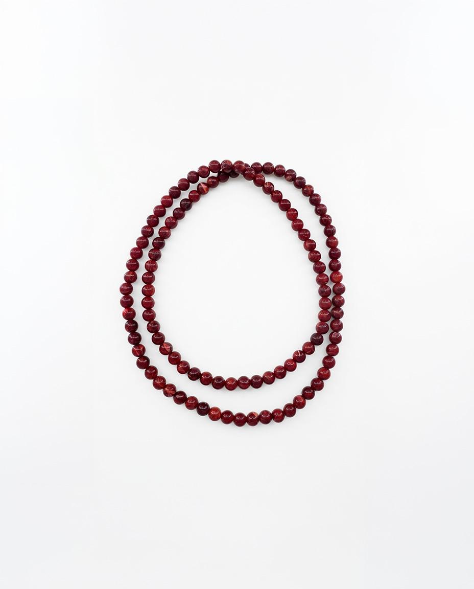 COLLAR CUENTAS BOLAS RESINA
