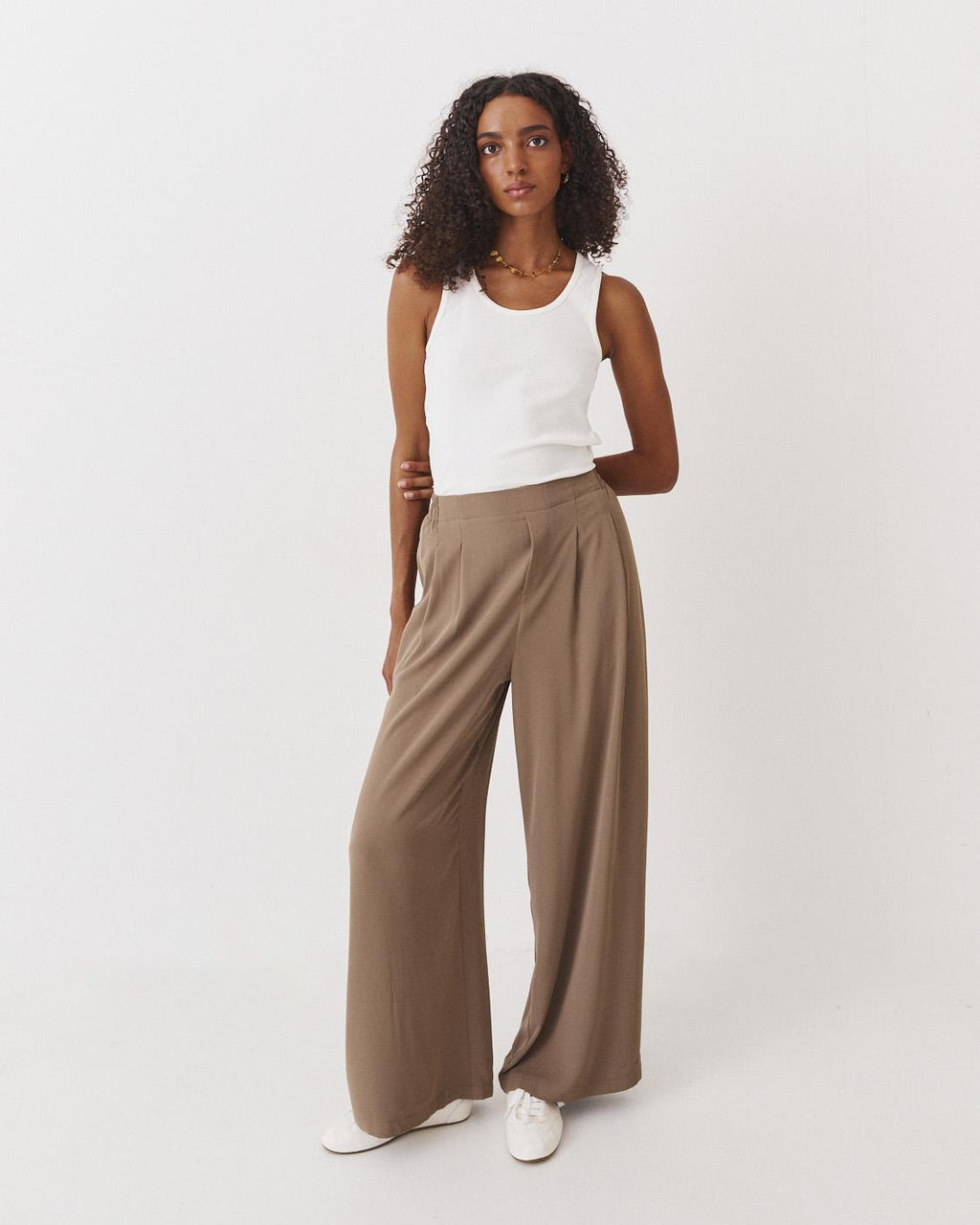 PANTALÓN WIDE LEG FLUIDO