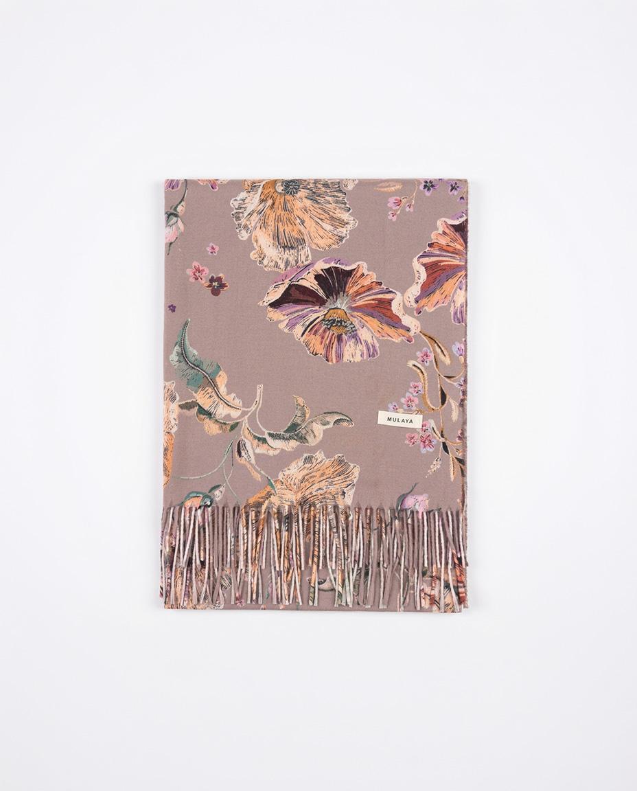 FLORAL PRINT SCARF