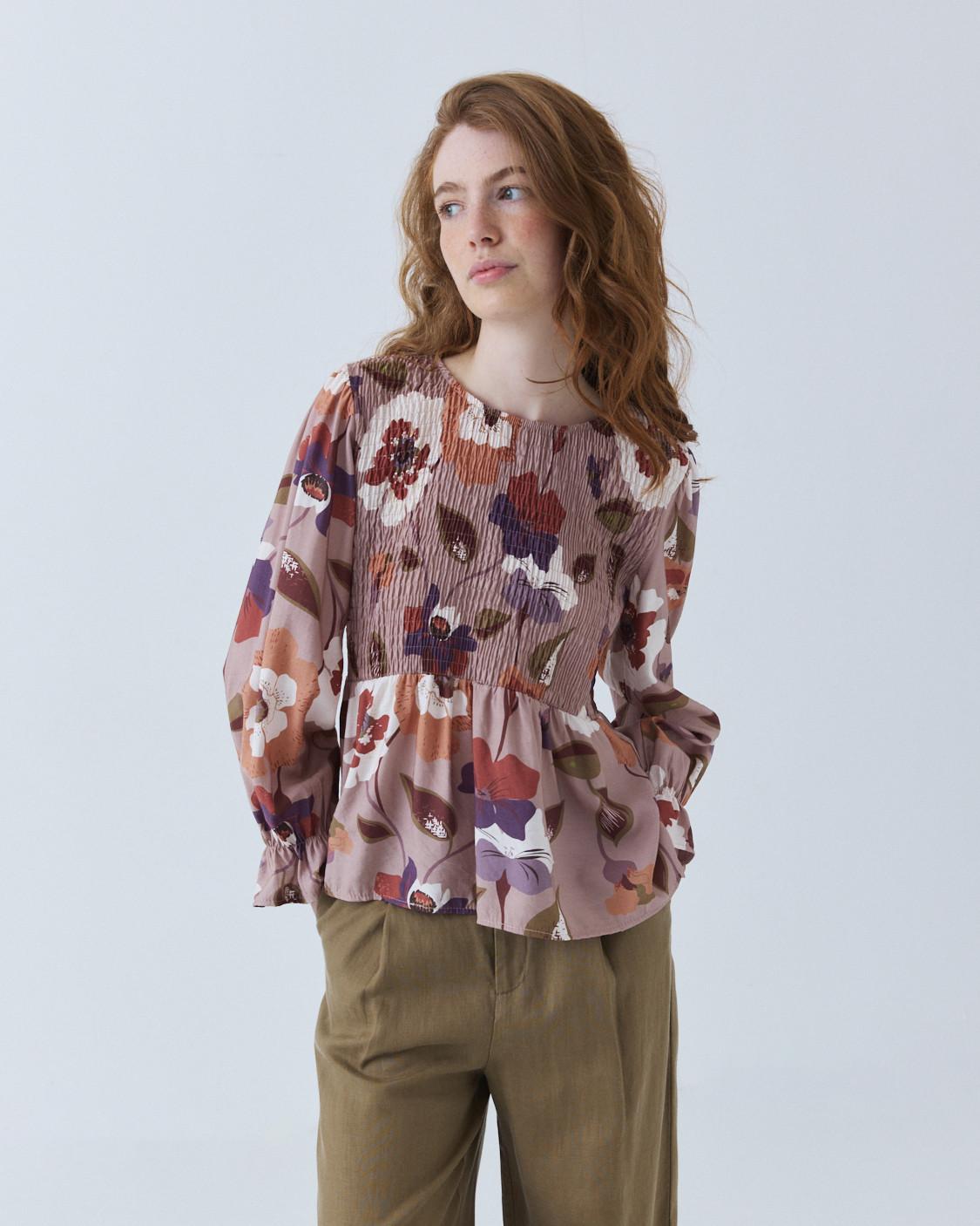 BLUSA ESTAMPADA NIDO ABEJA