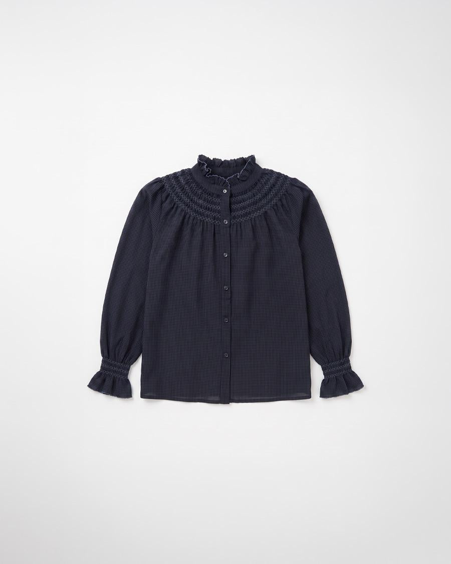 BLUSA CUELLO NIDO DE ABEJA