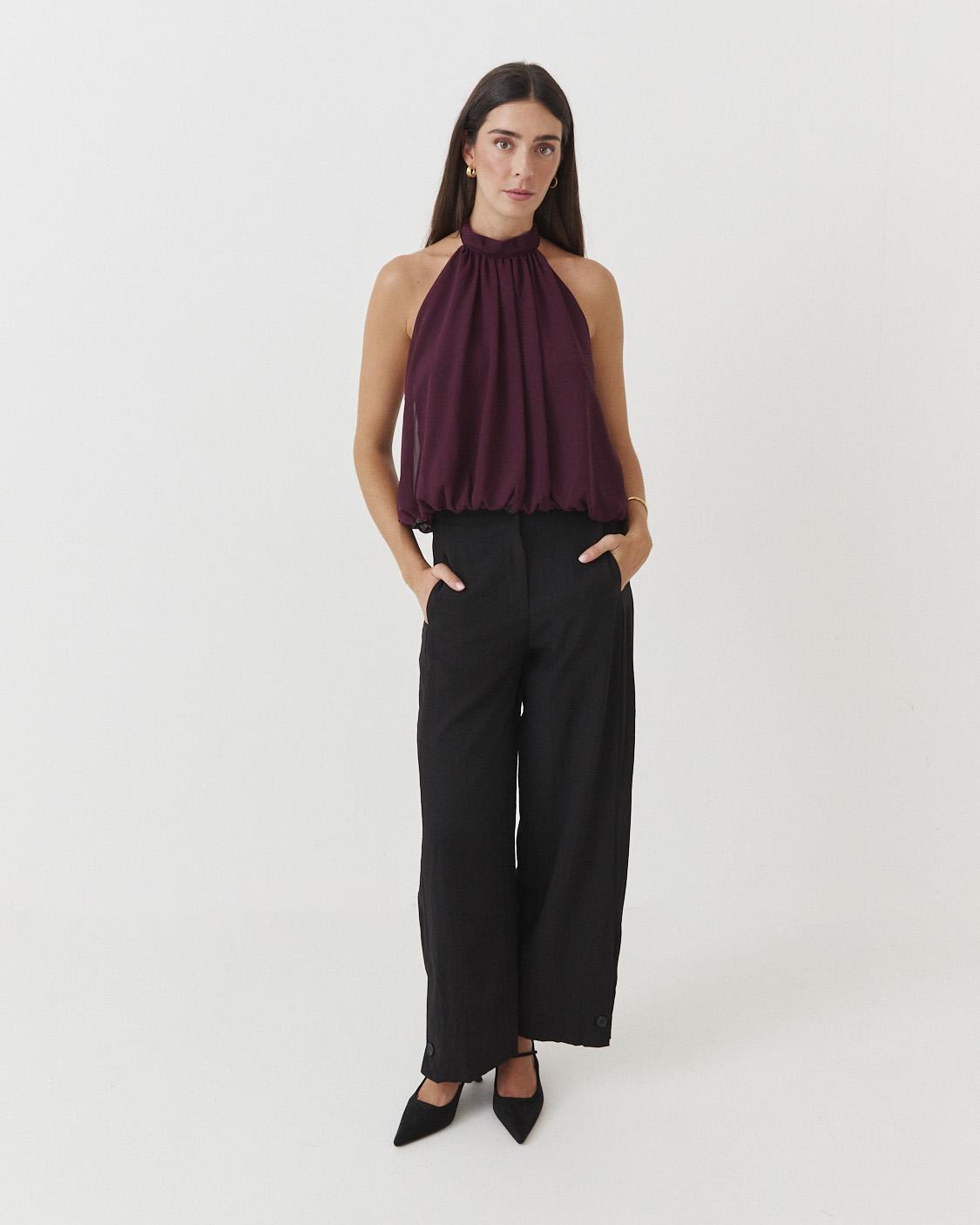 TOP HALTER FLUIDO