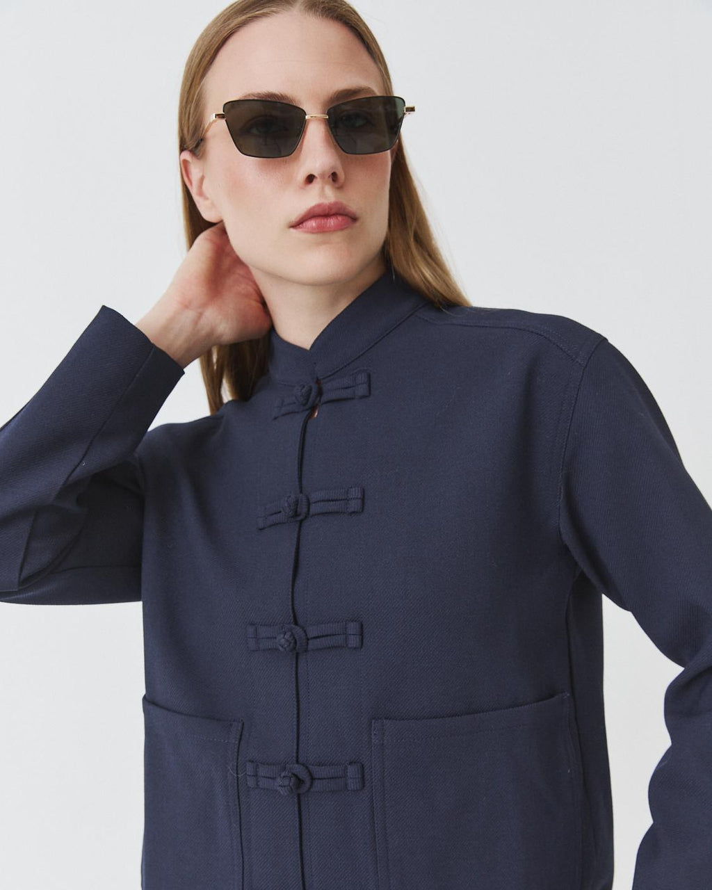 QIPAO JACKET POCKETS