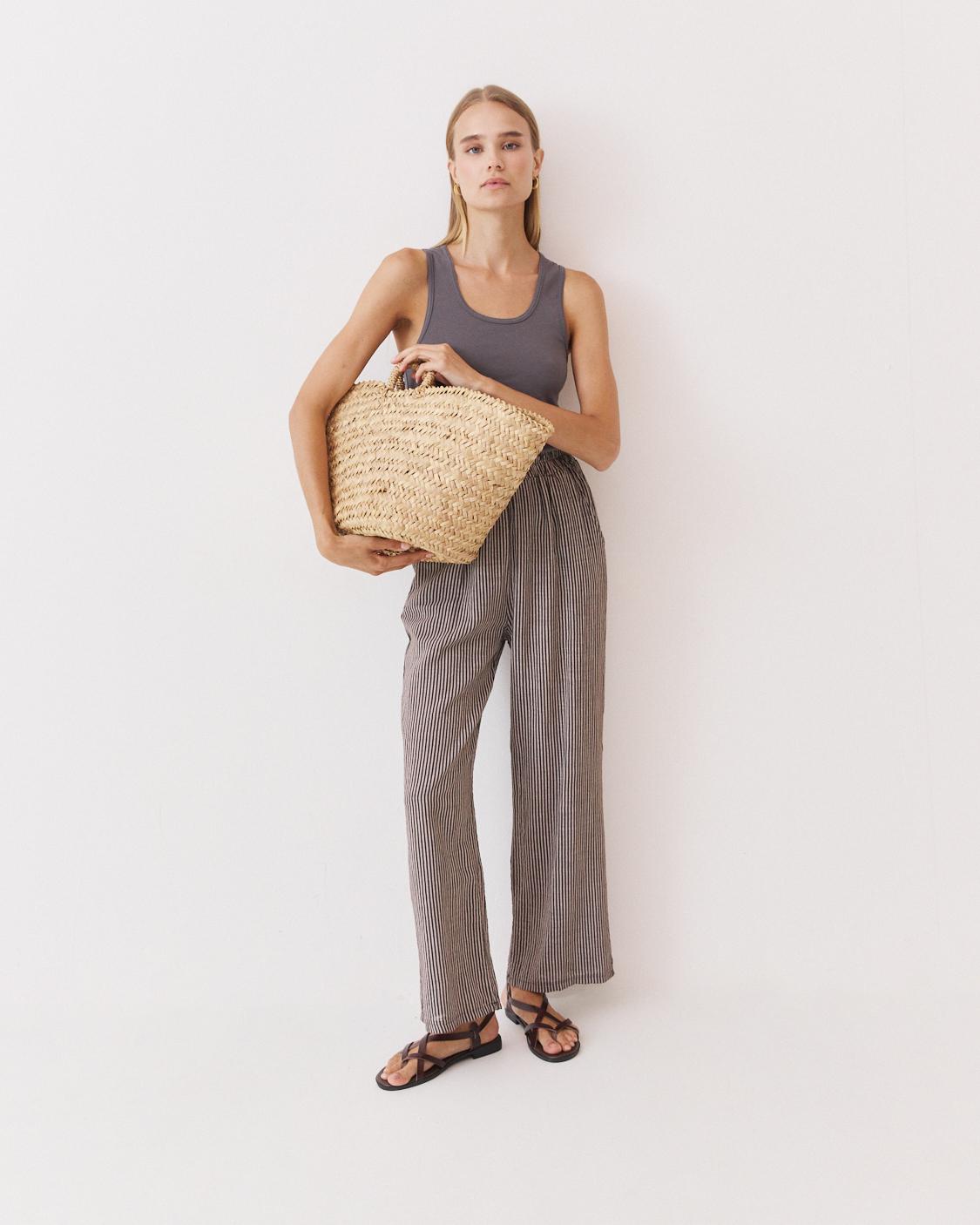 PANTALÓN WIDE LEG RAYAS