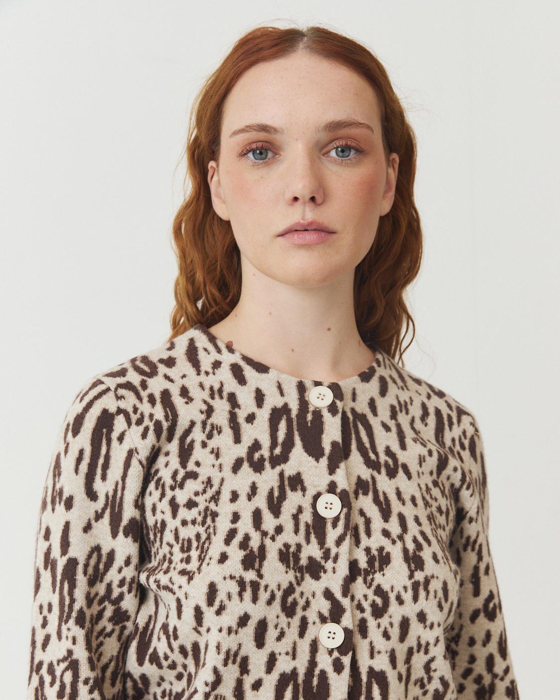 CÁRDIGAN ANIMAL PRINT
