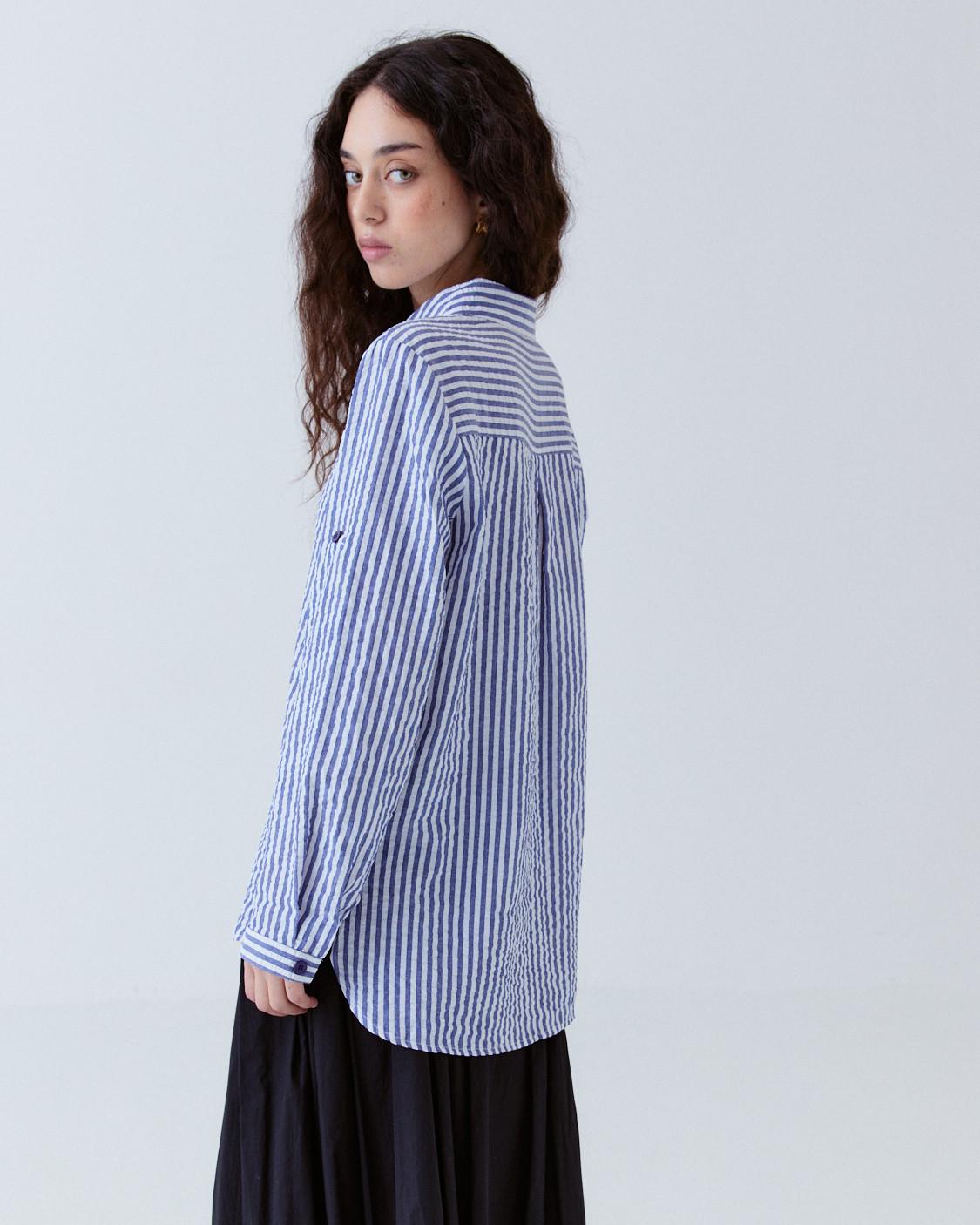 CAMISA LARGA RAYAS