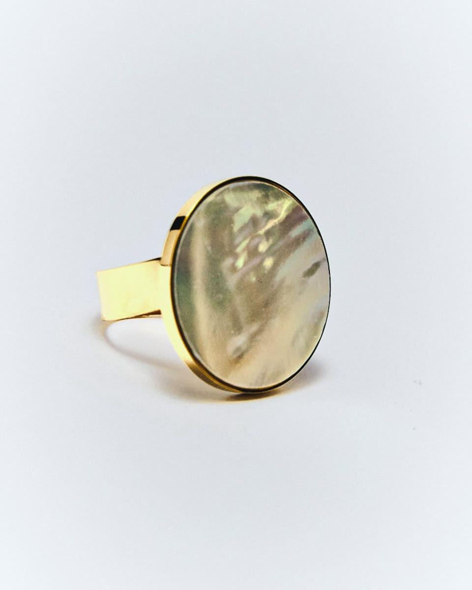 ANILLO CIRCULAR EFECTO PIEDRA