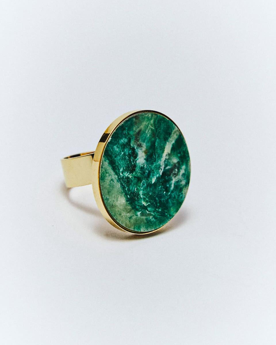 ANILLO CIRCULAR EFECTO PIEDRA