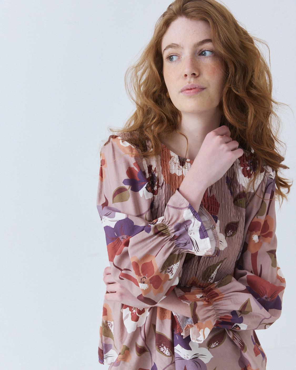 BLUSA ESTAMPADA NIDO ABEJA