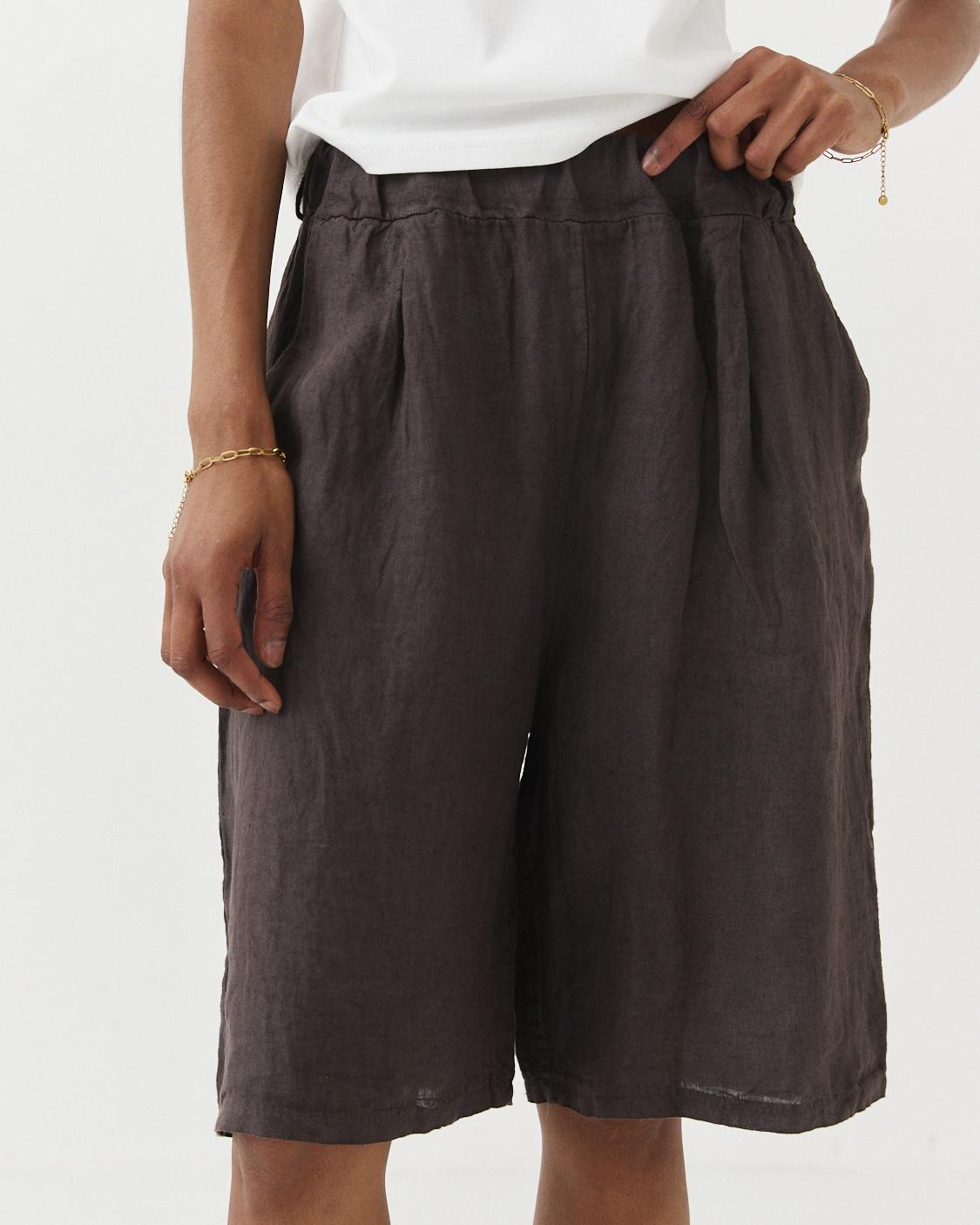 LINEN SHORTS