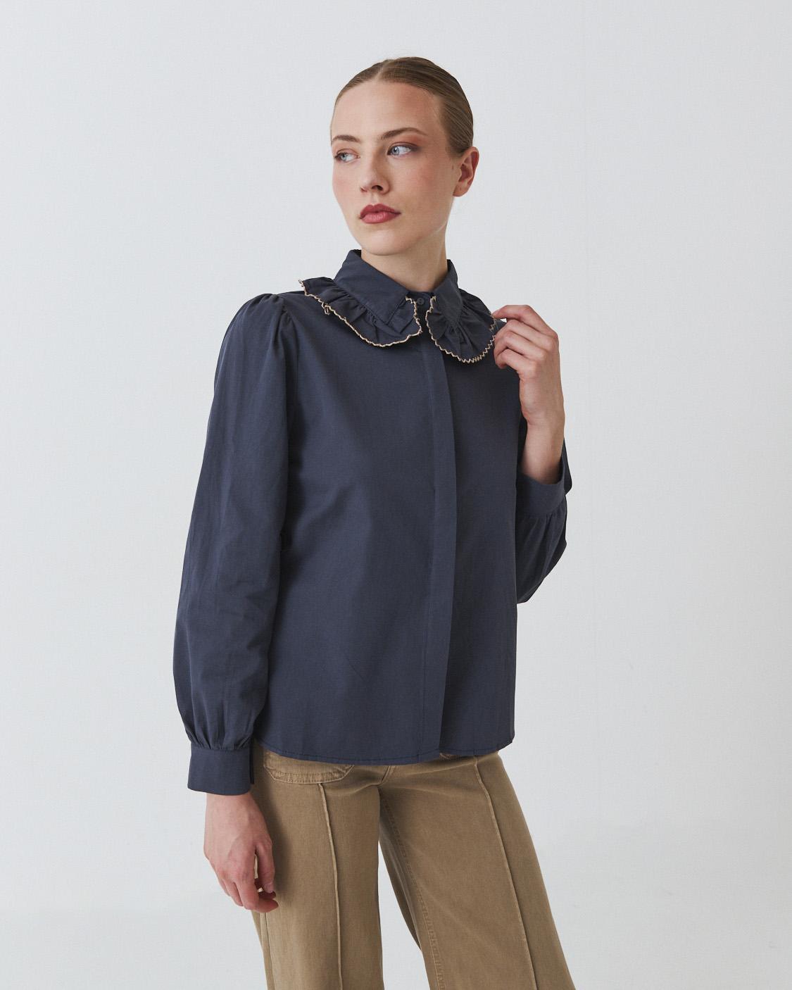 CAMISA CUELLO BABERO