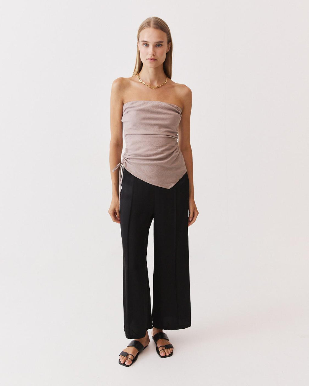 TOP BANDEAU FRUNCIDO