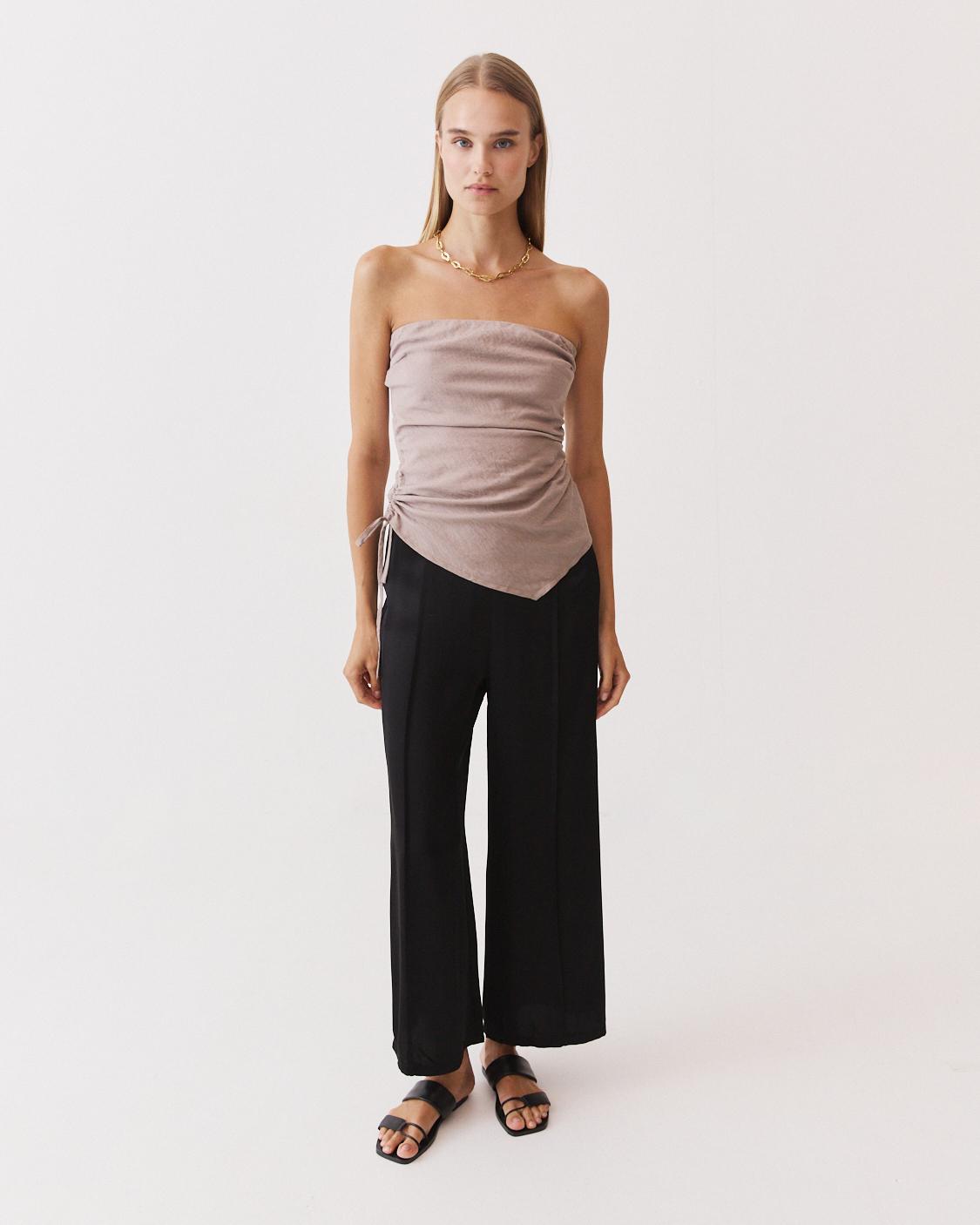 TOP BANDEAU FRUNCIDO